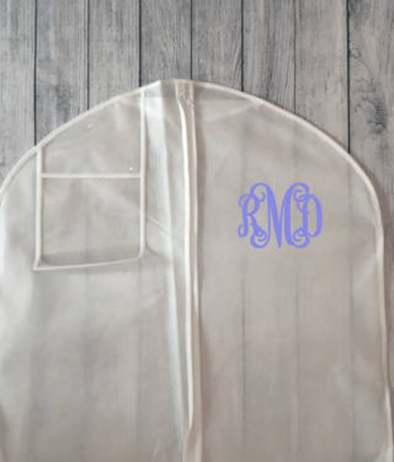 Personalized Bridal Gown Garment Bag 72 W/ 10 Etsy