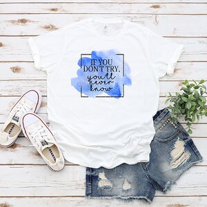 RMD | Simply Sweet | Inspirational | If you don&#39;t try Tee&#39;s