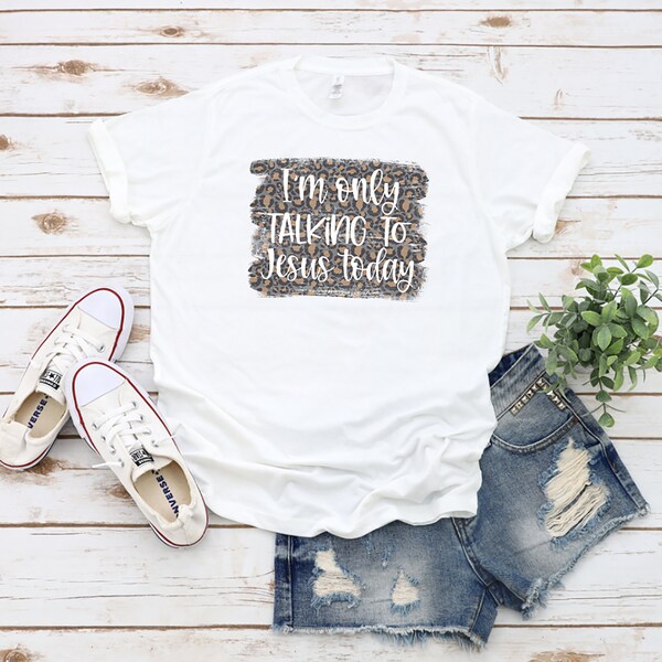 RMD | Simply Sweet | I'm only talking to Jesus today Spiritual Tee's