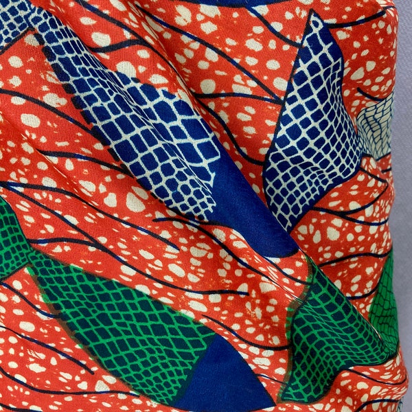 West African Veritable Wax Batik Fabric