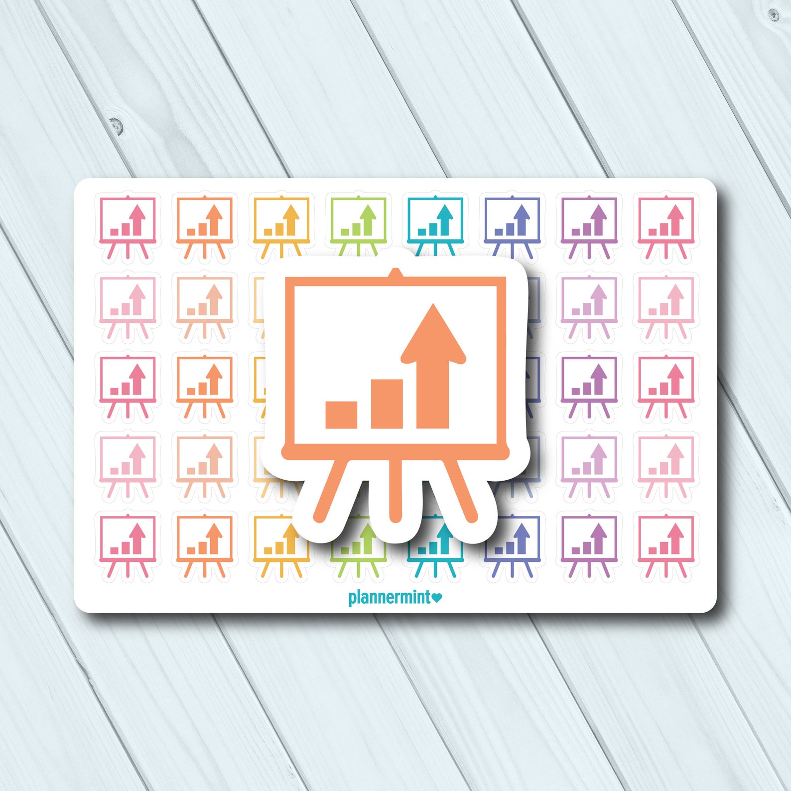 Presentation Stickers Planner Stickers Functional Icon - Etsy UK