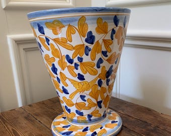 [イタリア製] ヴィンテージ　マジョルカ　陶器花瓶 il_340x270.6841316172_exxp.jpg