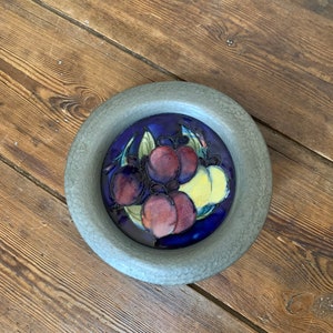 Moorcroft Pewter Dish