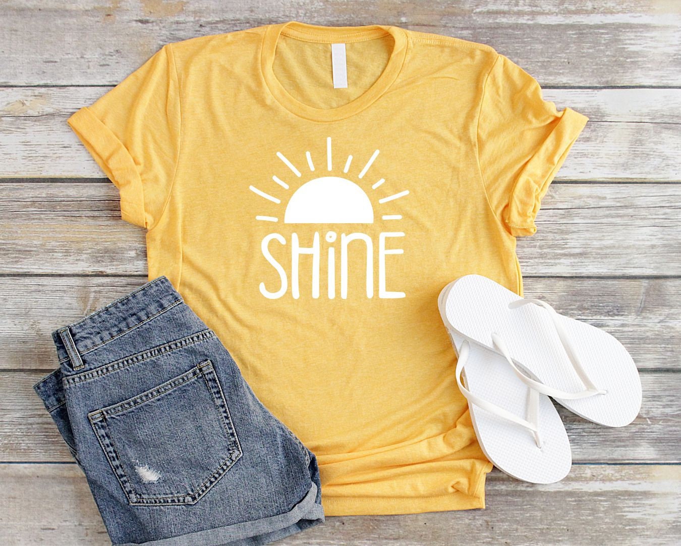cute yellow t shirts