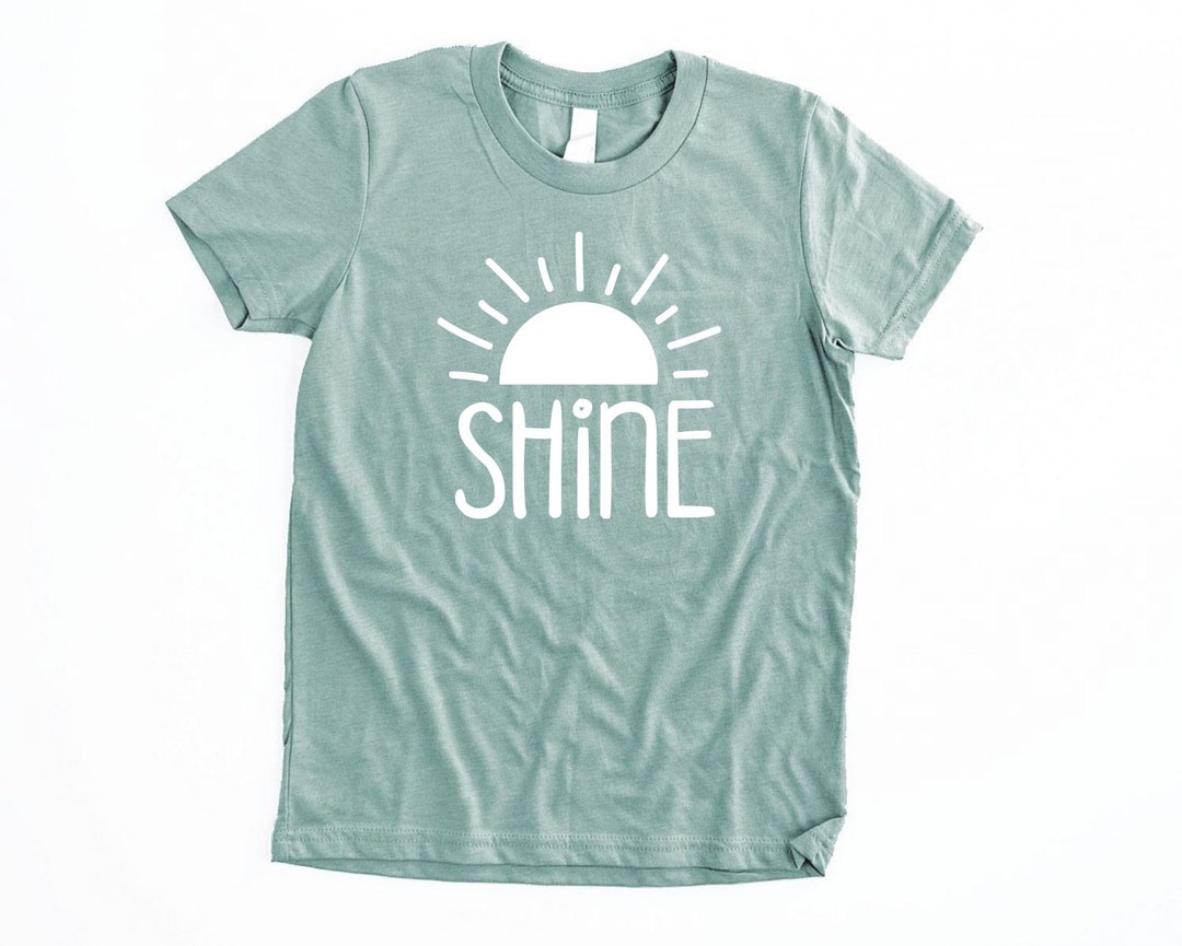 Shine Shirt Let Youth Sun Boy Little Kids Shirt Shirt Girl Christian Light - This Mine It for Sunshine Tween Shine of Tee Unisex Etsy Shirts