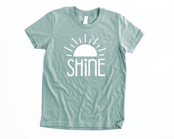 Shine Shirt Unisex Youth Christian Shirts This Little Light of