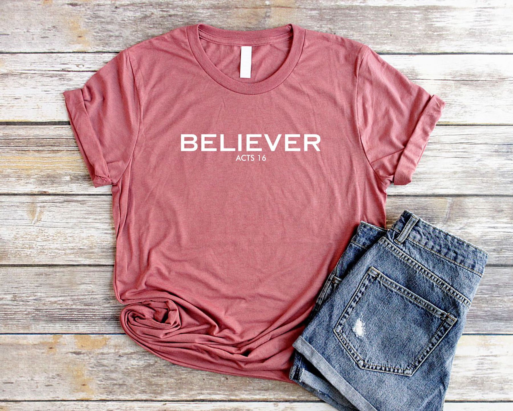 Believer Shirt Unisex Christian T Shirts Christian Shirts for | Etsy