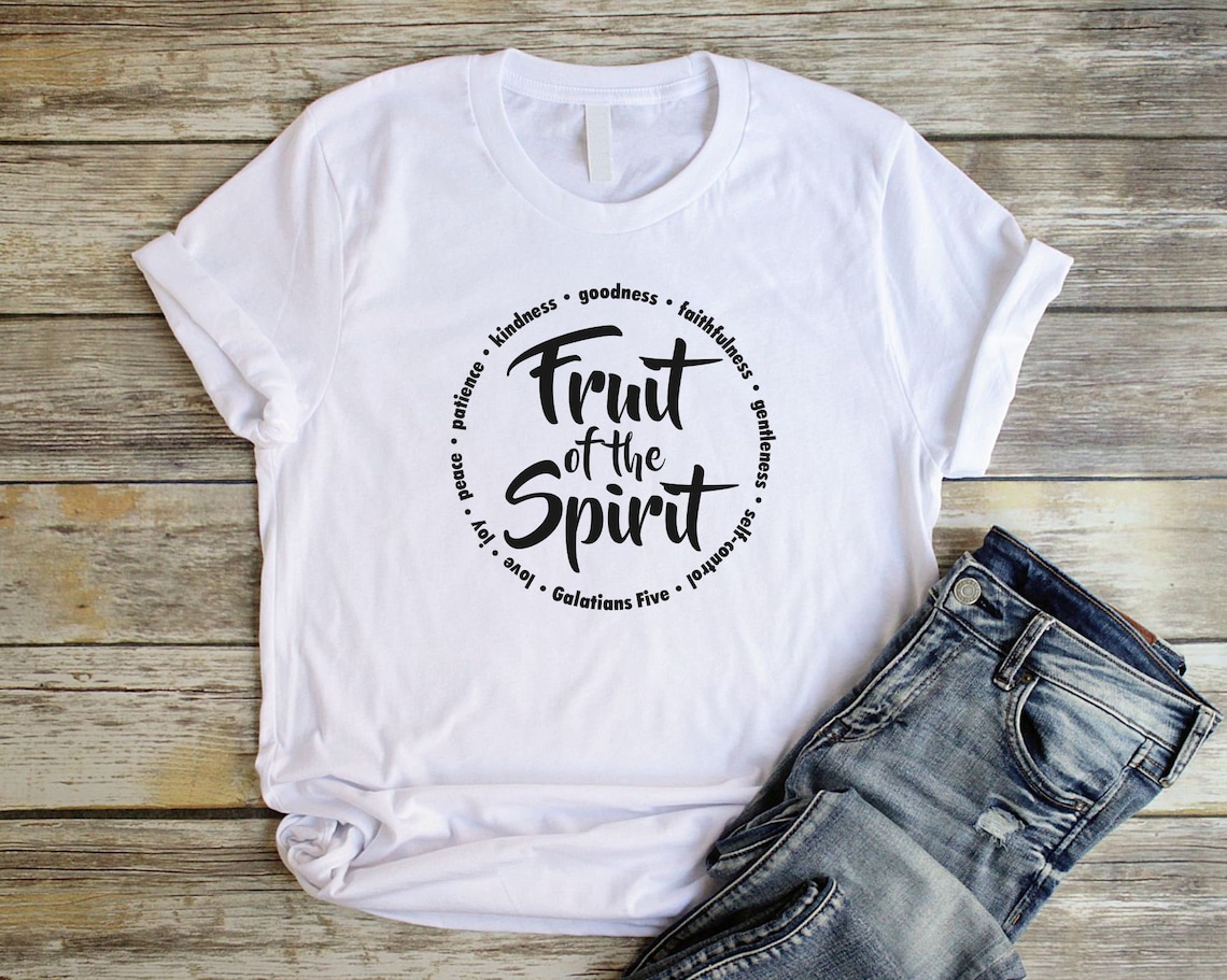 Fruit of the Spirit Shirt Unisex Christian Tshirt Christian | Etsy