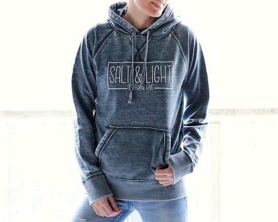 Salty and Light Christian Hoodie Salty and Light Christian Hoodie