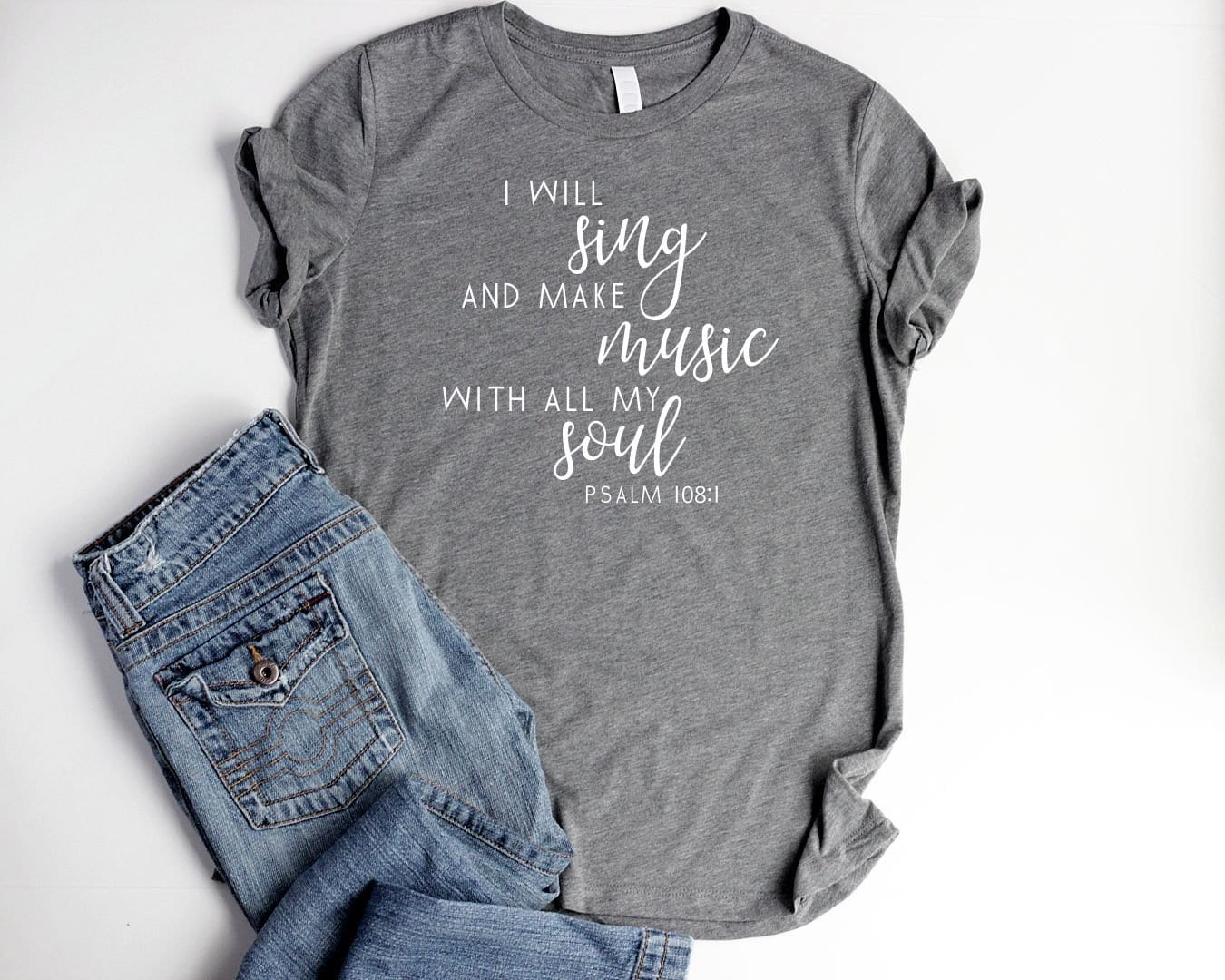 My Soul Will Sing Christian Women T Shirt My Soul Will Sing Christian Women T Shirt