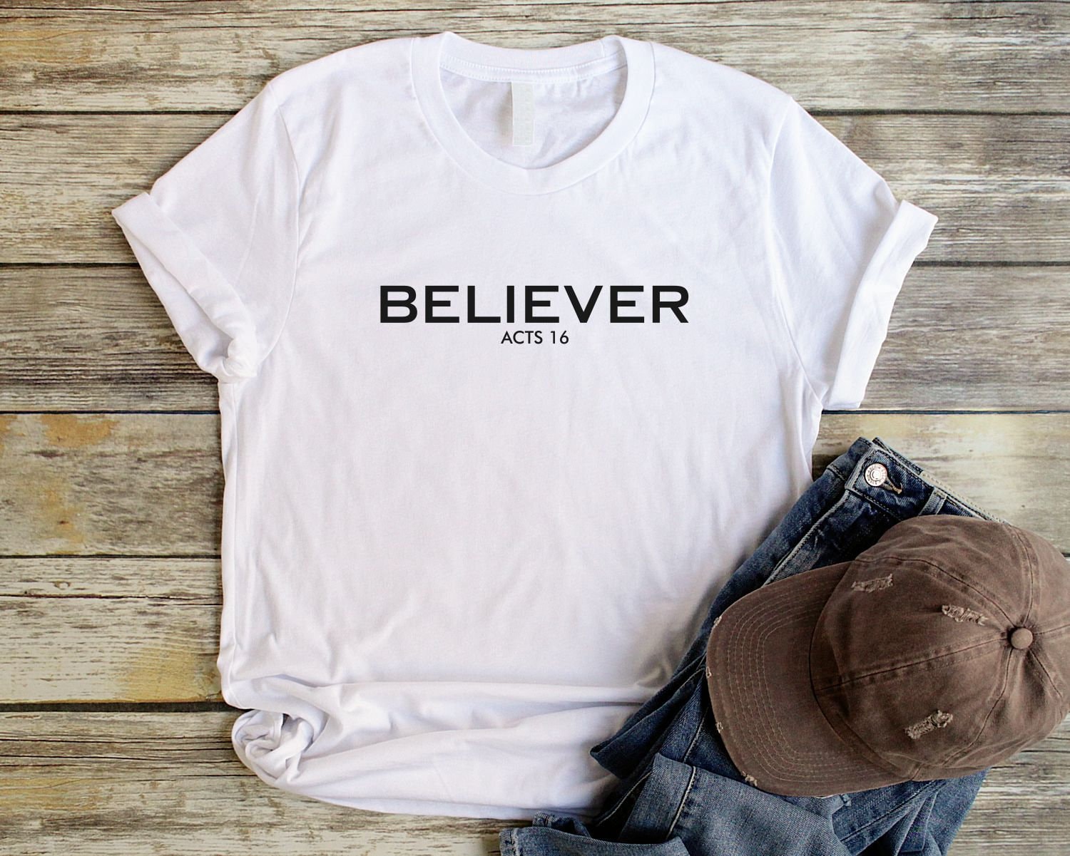 Believer Shirt Unisex Christian T Shirts Christian Shirts for | Etsy