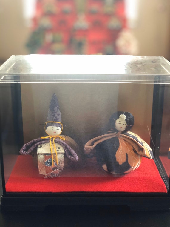 japanese doll display case for sale
