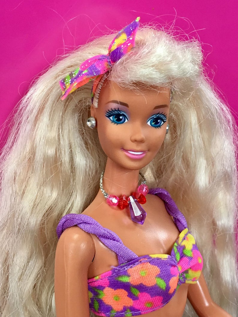 barbie glitter beach