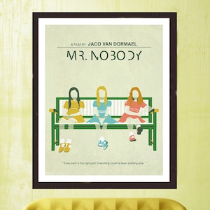 Mr. Nobody Movie Poster: Minimalist Film Print