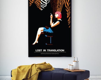 映画『ロスト・イン・トランスレーション』のポスター - Etsy 日本