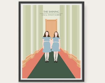 The Shining Movie Poster: Minimalist Film Art Print