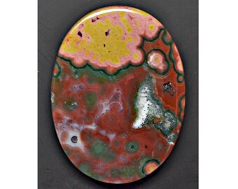 kite cabochon 59.30 x 40.75 mm y30275b Loose Gem Cabochon Gemstone Rare Noreena jasper 88.15ct