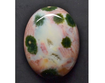 kite cabochon 59.30 x 40.75 mm y30275b Loose Gem Cabochon Gemstone Rare Noreena jasper 88.15ct