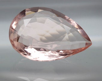 Pink Fluorite 17.40 ct Pear Shape 21 x 14mm y92426 Pink Gemstone Loose Gem Faceted Stone Rare