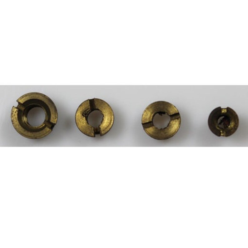 4 Parker Clip Screw made of brass lot of P11305 Fountain Pen Part Rare