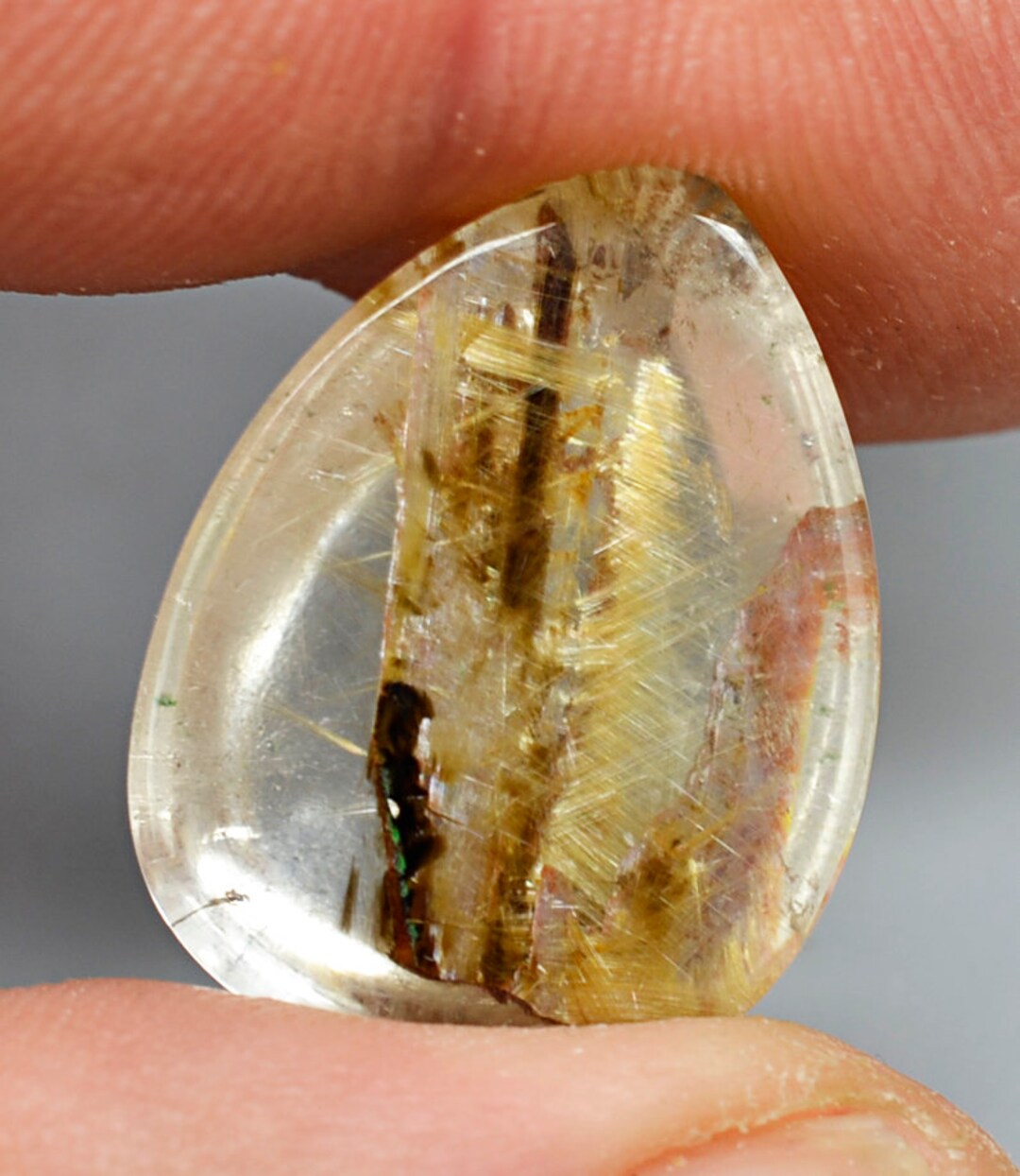 Brookite in Quartz シルバールチル Brookite in Quartz シルバールチル 6e5c3cc27e9477480b74b94df2657c