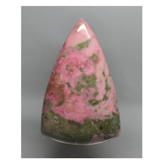 Thulite Zoicite 40x30x5.4mm Oval Cabochon - Etsy