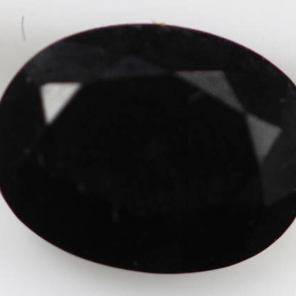 Natural Jet 0.70cts Oval Cut 8.00 x 6.00 England ov129 Gemstone Jewelry Making Semi Precious Gemstone