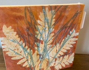 Original art warm colors nature art home decor