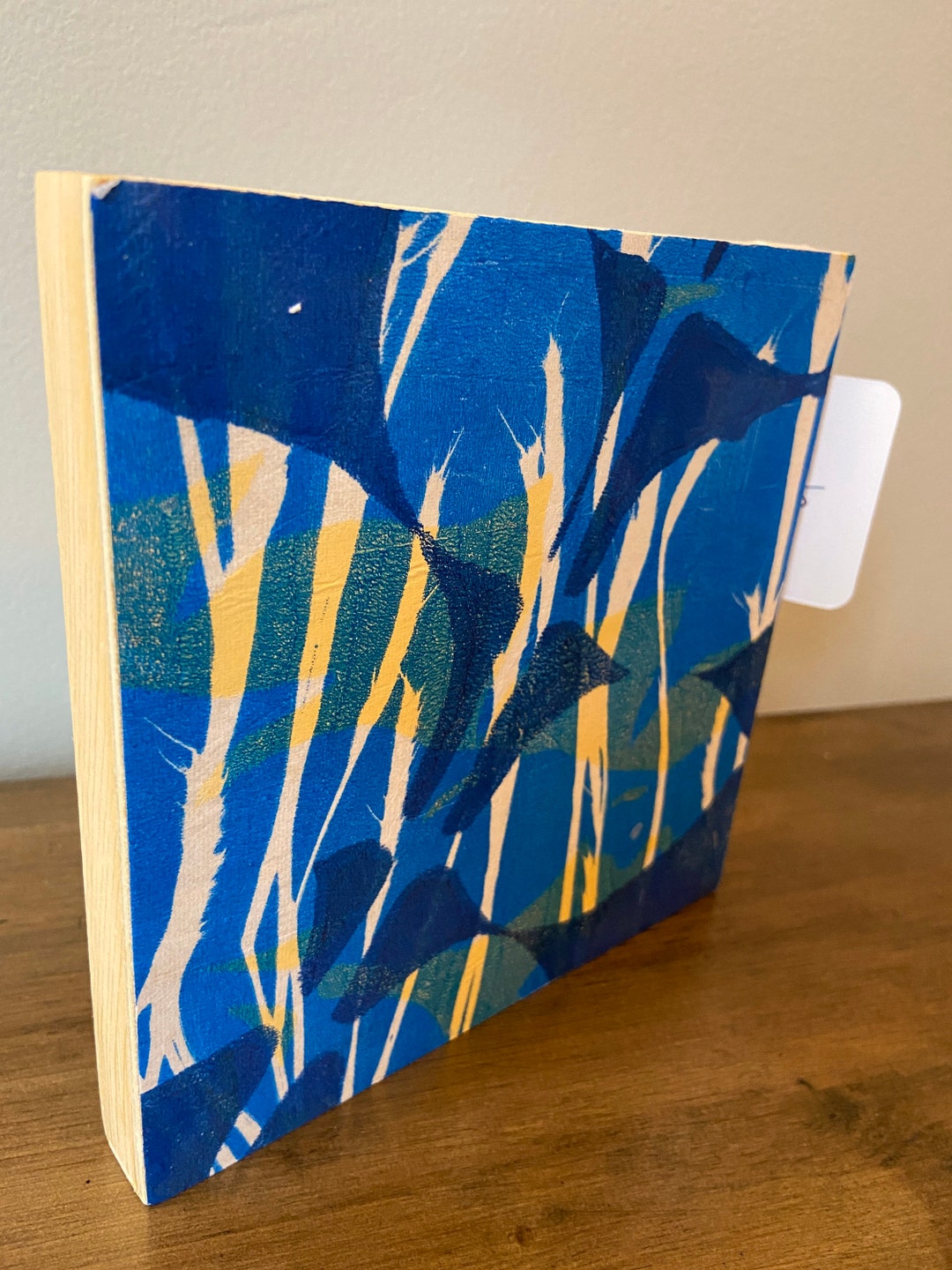 Original Art/ Tabletop Art/ Home Decor/ Monoprint/ Botanical Art/ Nature Art Etsy