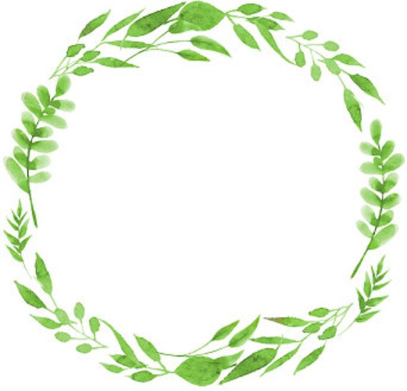 Greenery Clipart Watercolor Wreath Watercolor Clipart Etsy Greenery Clipart Watercolor Wreath Watercolor Clipart Etsy