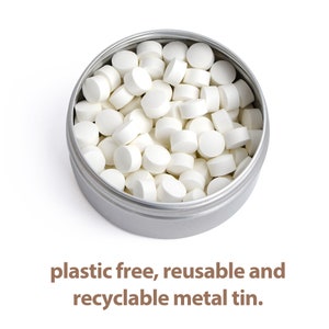 NanoMint Toothpaste Tabs: Sustainable and Natural Oral Care - Plastic-Free Toothpaste Tablets