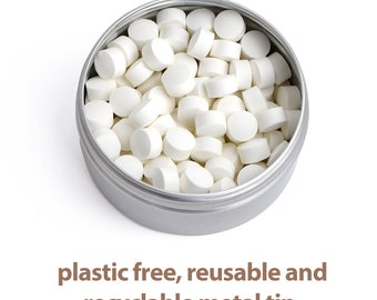 Pastillas de pasta de dientes NanoMint: Cuidado bucal sostenible y natural - Pastillas de pasta de dientes sin plástico