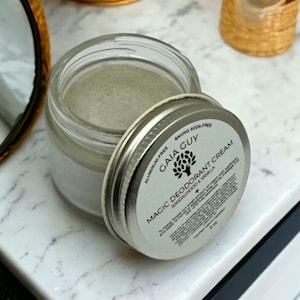 Zero-Waste, Plastic-Free Natural Deodorant: Aluminum-Free, Baking-Soda Free Organic Deodorant for Women and Men - Made in the USA