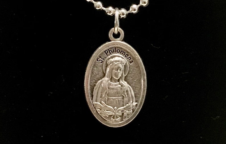 Gold Filled St Philomena Pendant Gold Filled St Philomena Pendant