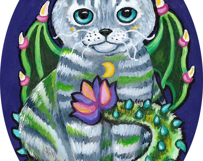 Drago-Kitty - original painting