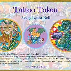 Gettone del tatuaggio