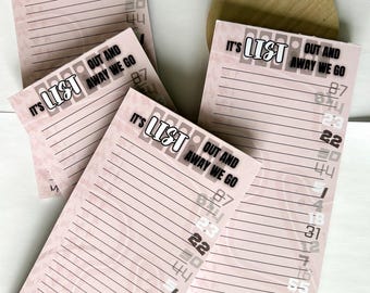 F1 notepad for lists! 2025