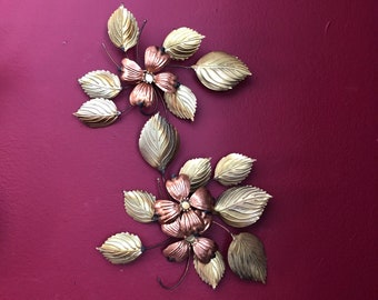 Vintage brass wall | Etsy