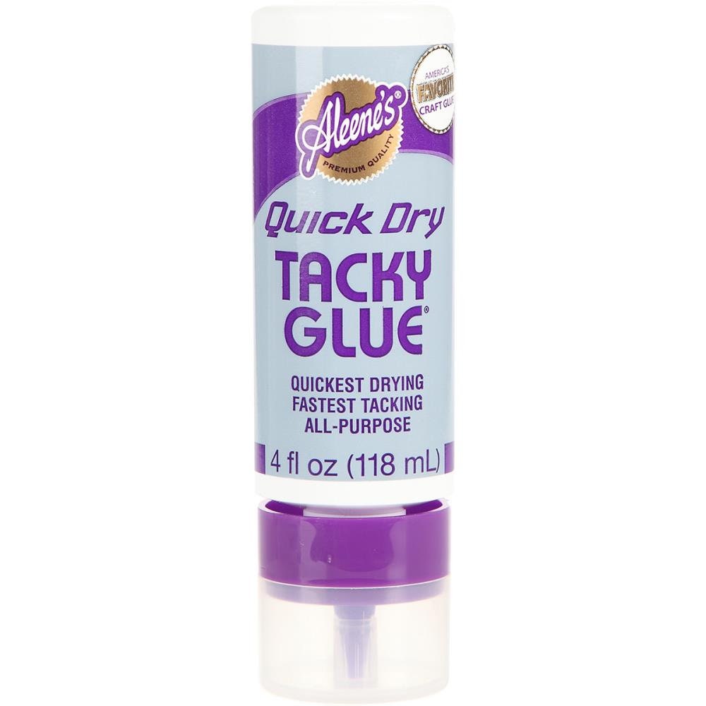 Aleene's Original Tacky Glue Craft Glue 4ounce, Tacky Glue, Quick