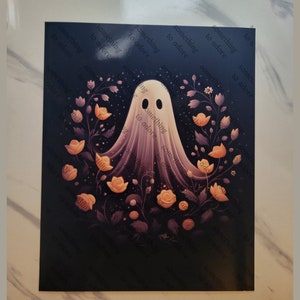 Rustic Ghost print 4x6 or 5x7