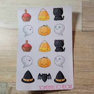 Kawaii creepy cute Halloween Stickers