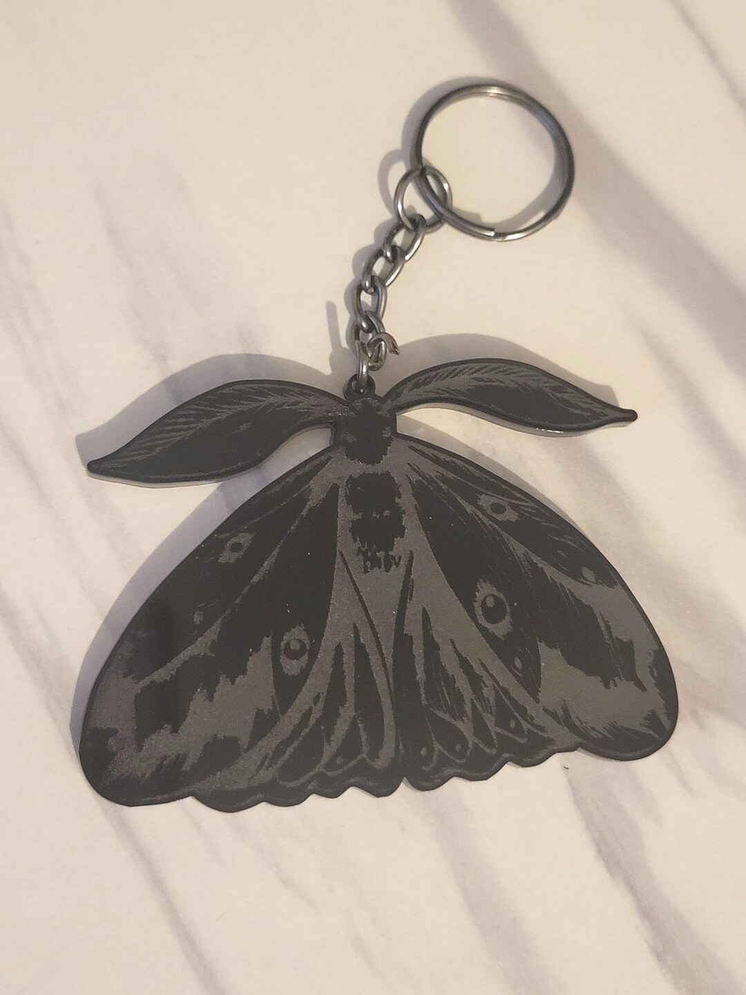 Moth Key Racks Acrylic Moth Keychain - Etsy