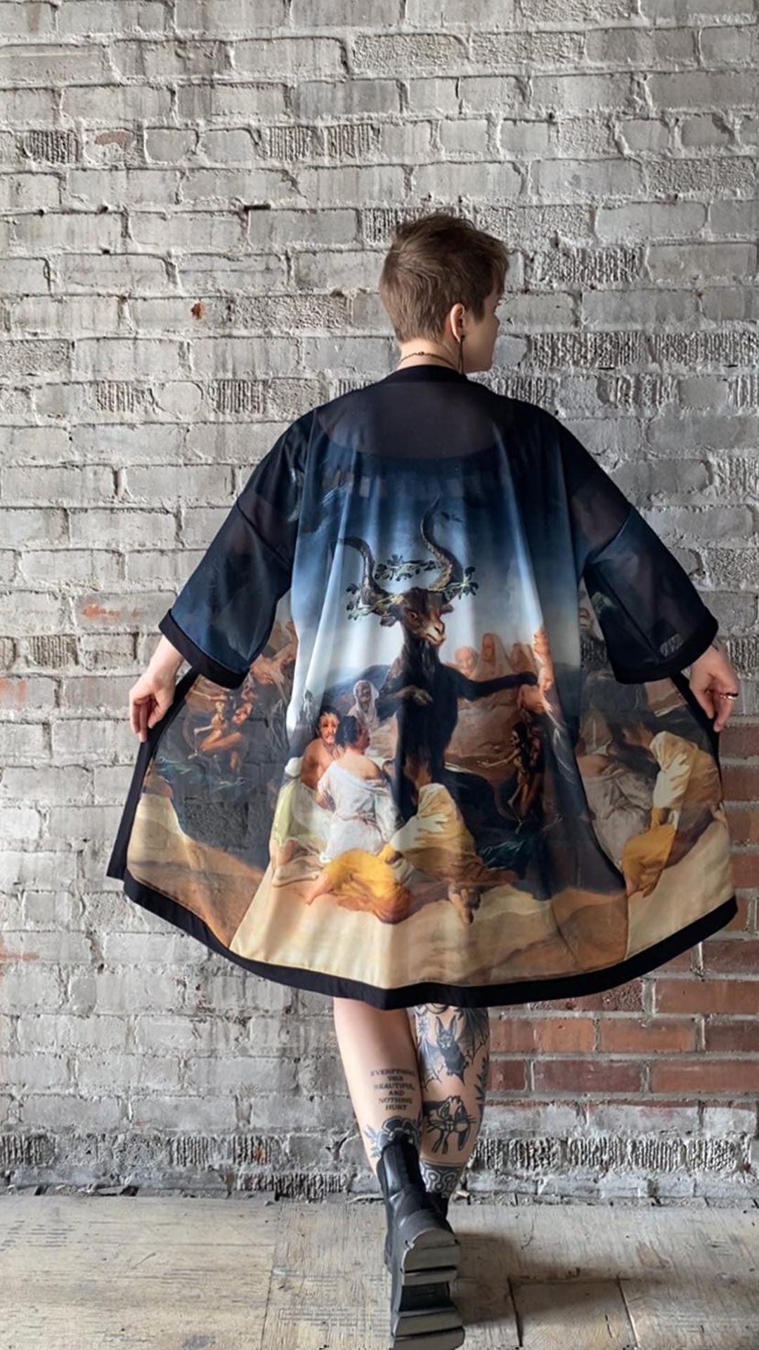 Sabbath Robe NEW PRODUCT - Witches' Flight // Witches Sabbath - Francisco Goya ...
