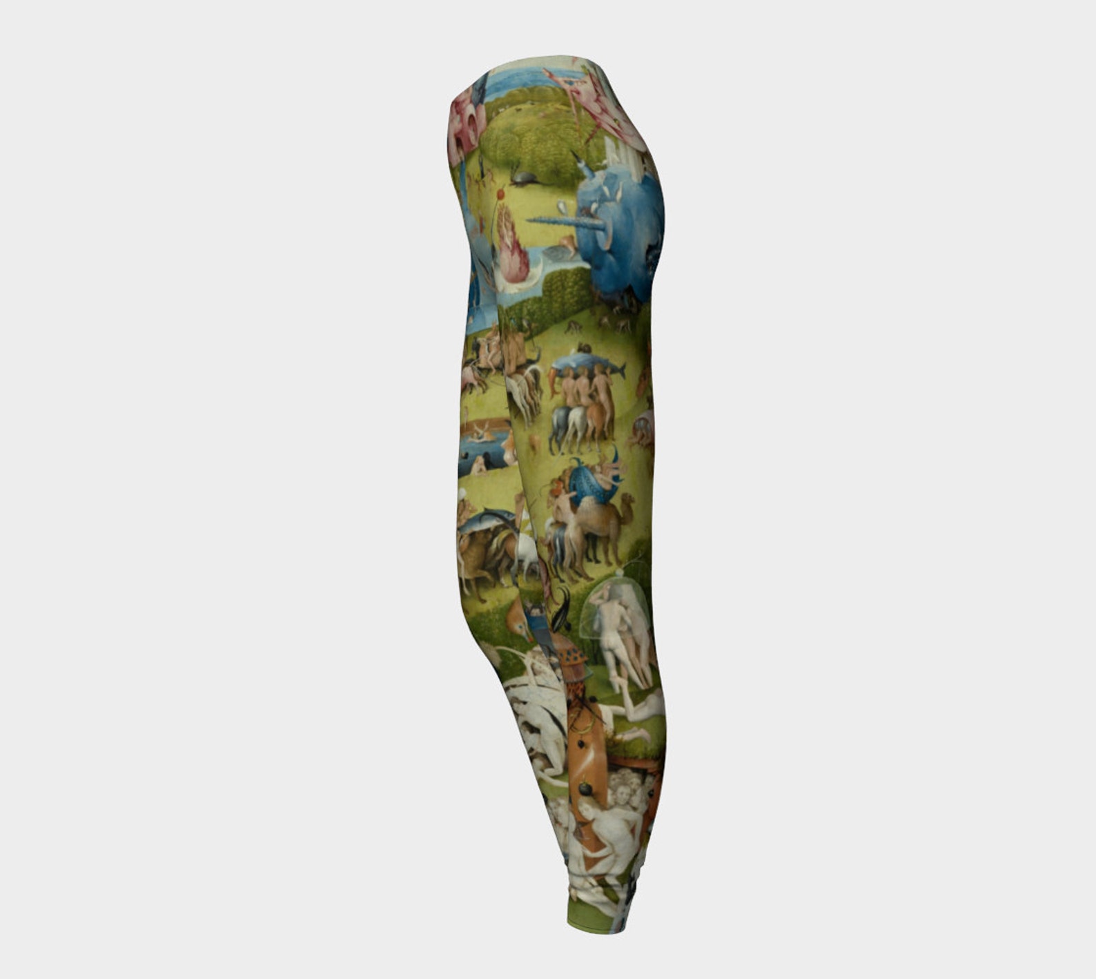 Der Garten der Lüste Hieronymus Bosch gemusterte Leggings ...