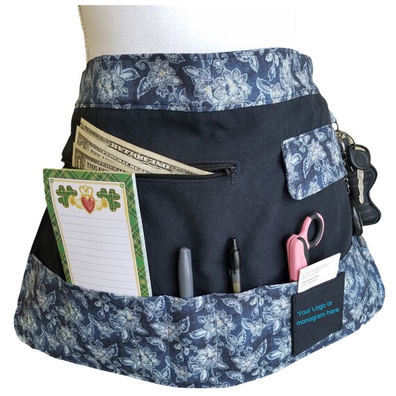 Personalized Vendor craft fair money apron for women Custom Etsy