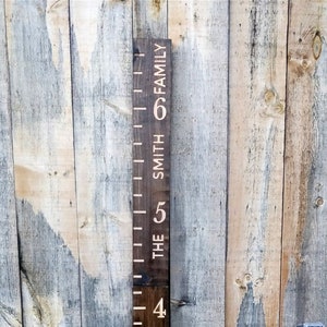 Growth Chart Ruler | Wall Ruler | Engraved Ruler | Rustic Ruler Measure 6 Feet Tall | Kids Height Ruler | Wall Decor