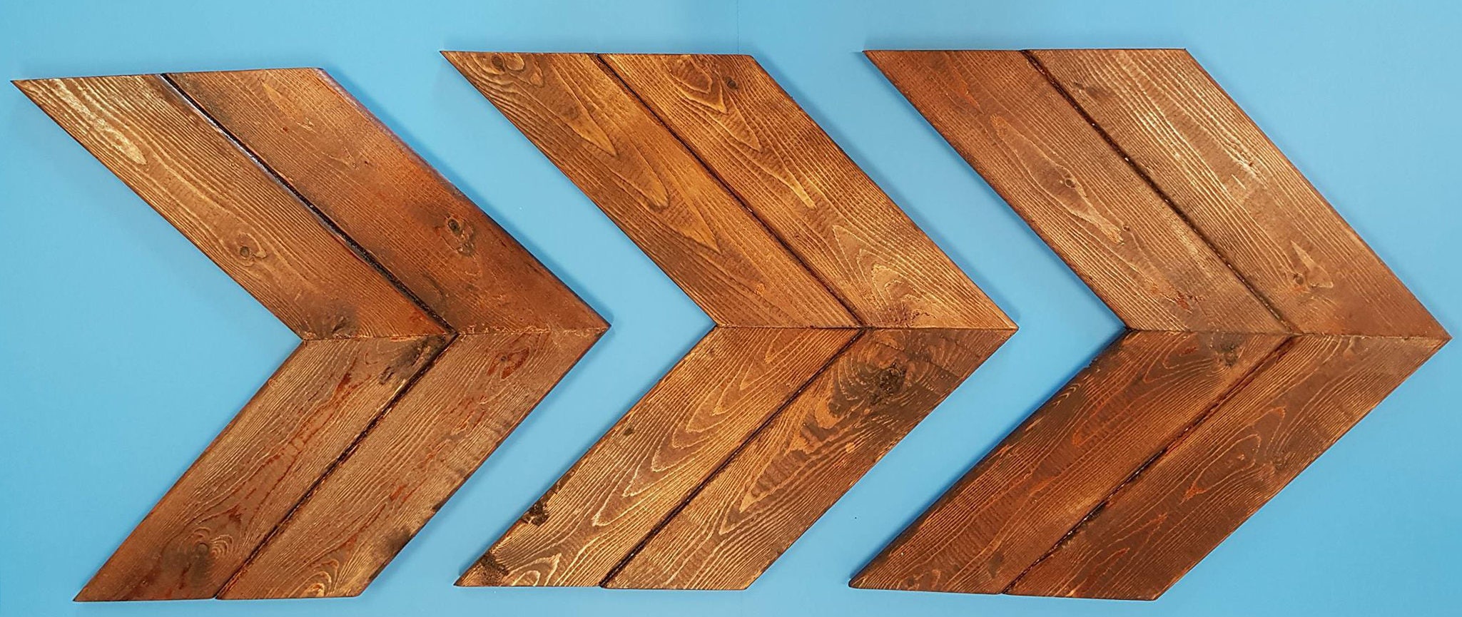 Large Wooden Arrow Chevron (SET OF 3) | Wood Arrows | Wall Art | Arrow Decor | Wood Arrow Sign | Chevron Wood Arrows | Rustic Arrow