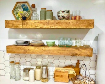 Floating Shelf - 14" Deep - 3" Thick