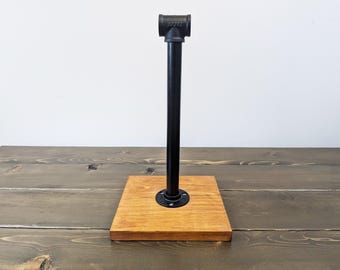 Metal Paper Towel Dispenser Pipe Holder