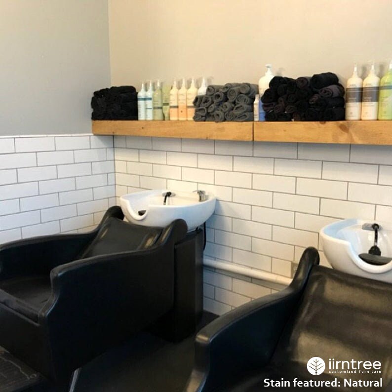 Wood Floating Shelves 16inches Deep Rustic Shelf Etsy